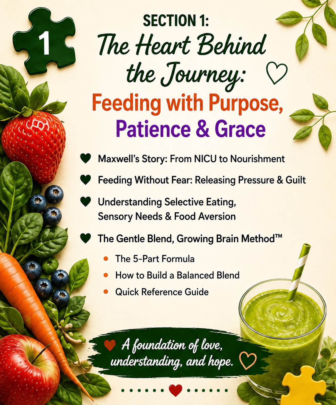 Gentle Meals for Gut Health & Growing Minds: Little Bites with a Big Purpose (Digital Download)